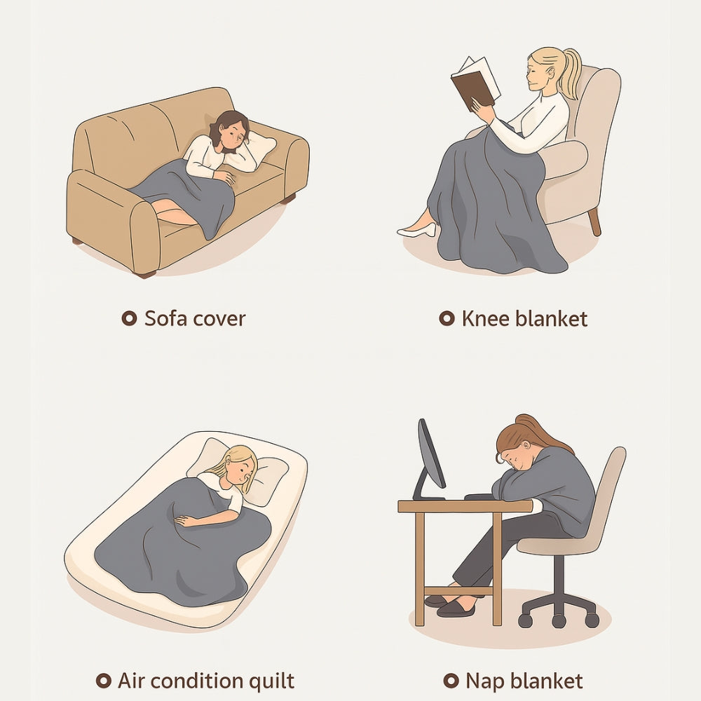 BowLift | Wavy Stripe Boho Sofa Cover