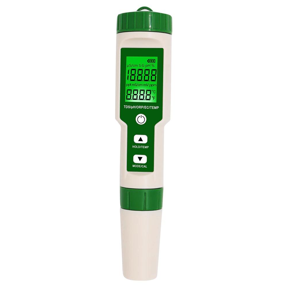 BowLift | Digital PH Meter Multifunction 5 in 1 PH/TDS/EC/ORP/Temperature Meter