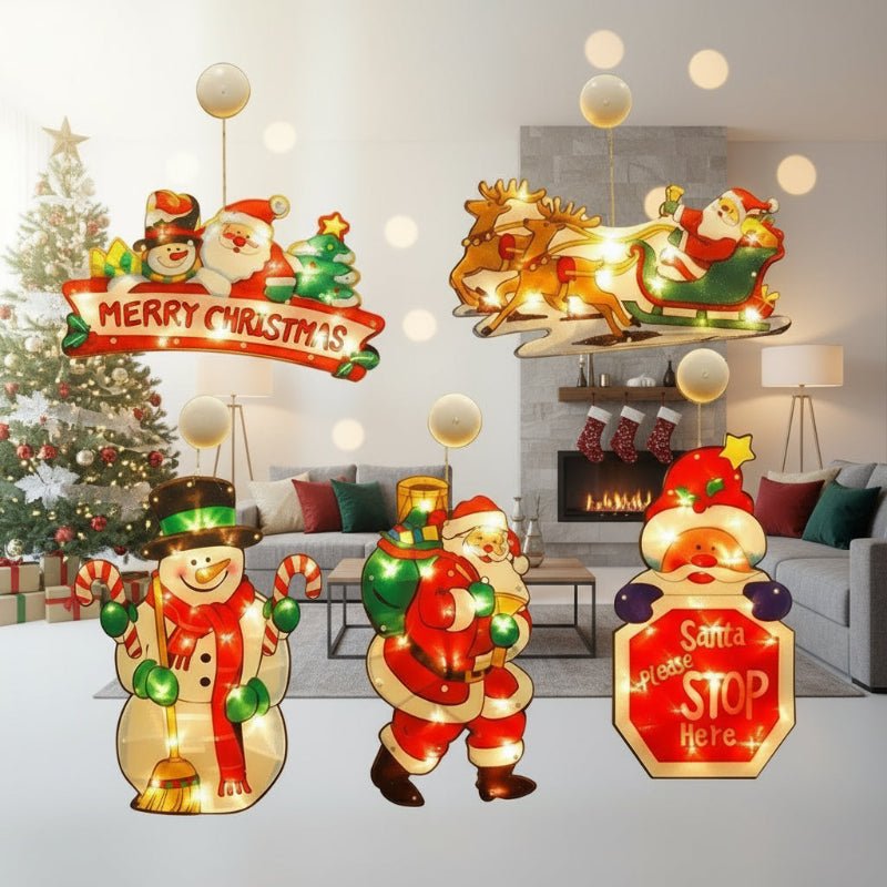 BowLift | Christmas window lights for a cozy festive atmosphere