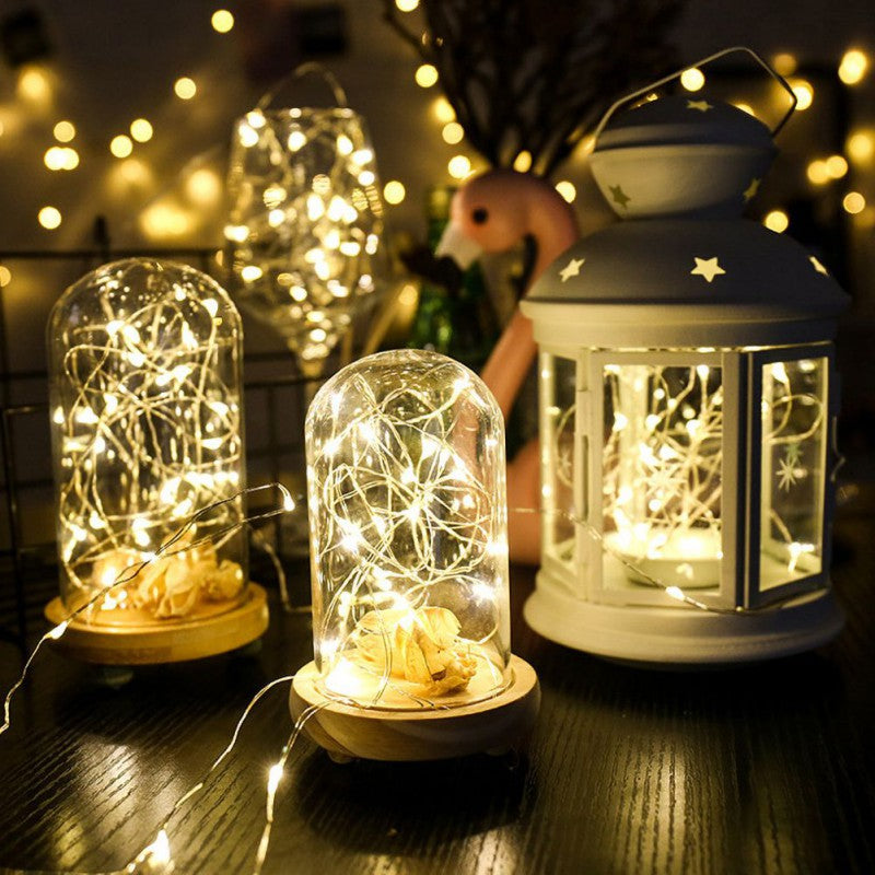 BowLift | Royelux Solar String Lights Fairy Lights - Waterproof Outdoor LED