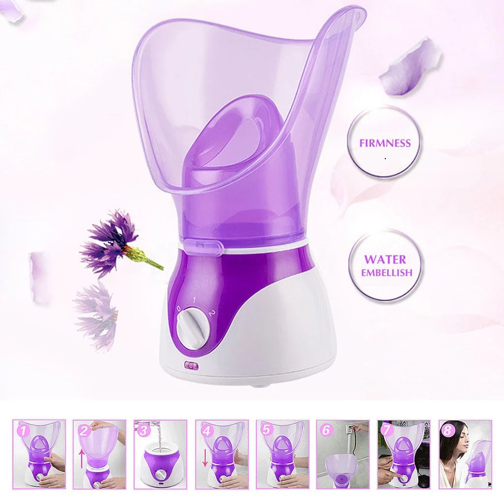 BowLift | Face Steamer With Adjustable Steam Levels And Aromatherapy Function