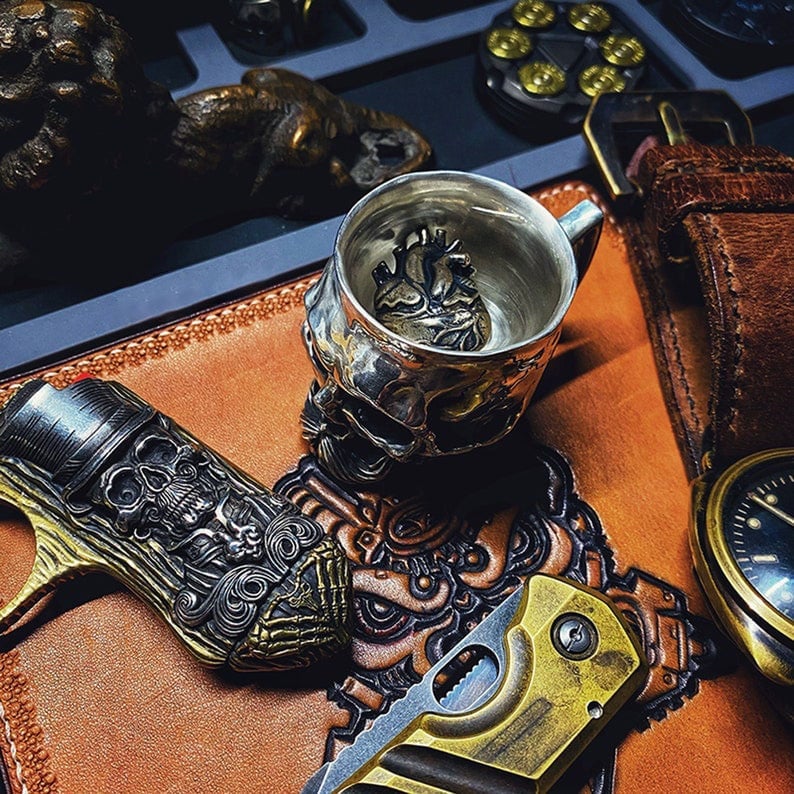 BowLift | Holy Grail of life - Handmade Silver Wine Cup