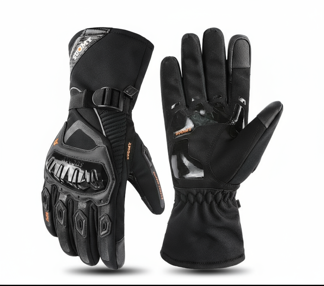 BowLift | ArcticRide Waterproof Insulated Motorcycle Gloves – Ultimate Winter Protection
