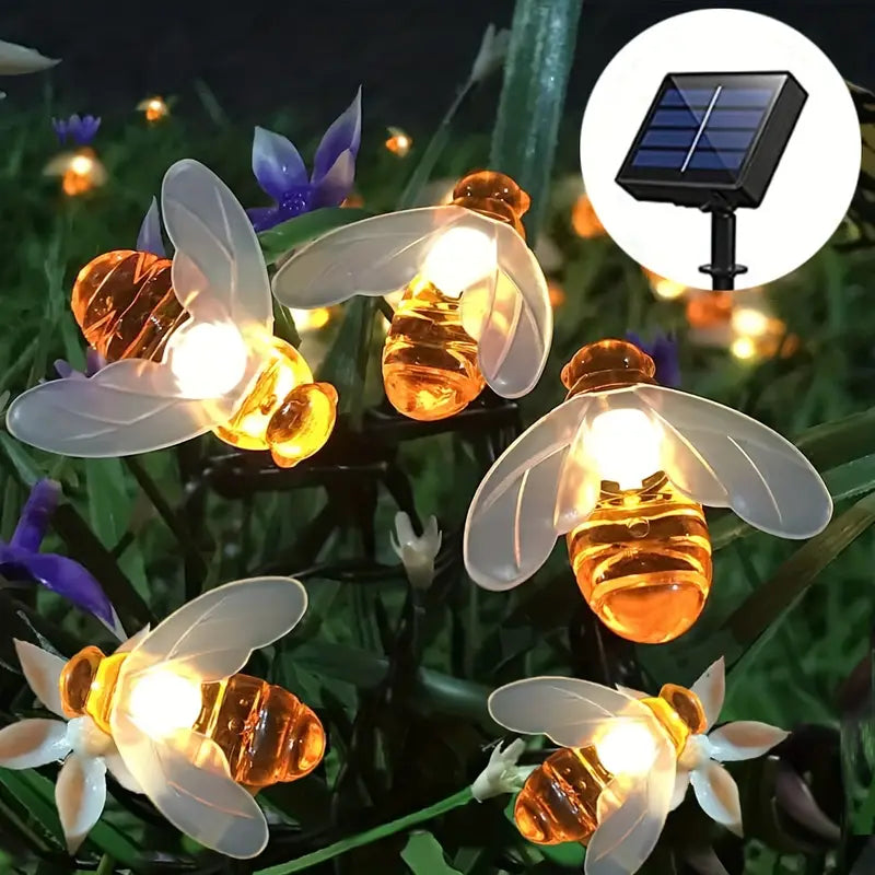 BowLift | Solar flower light chain for the garden