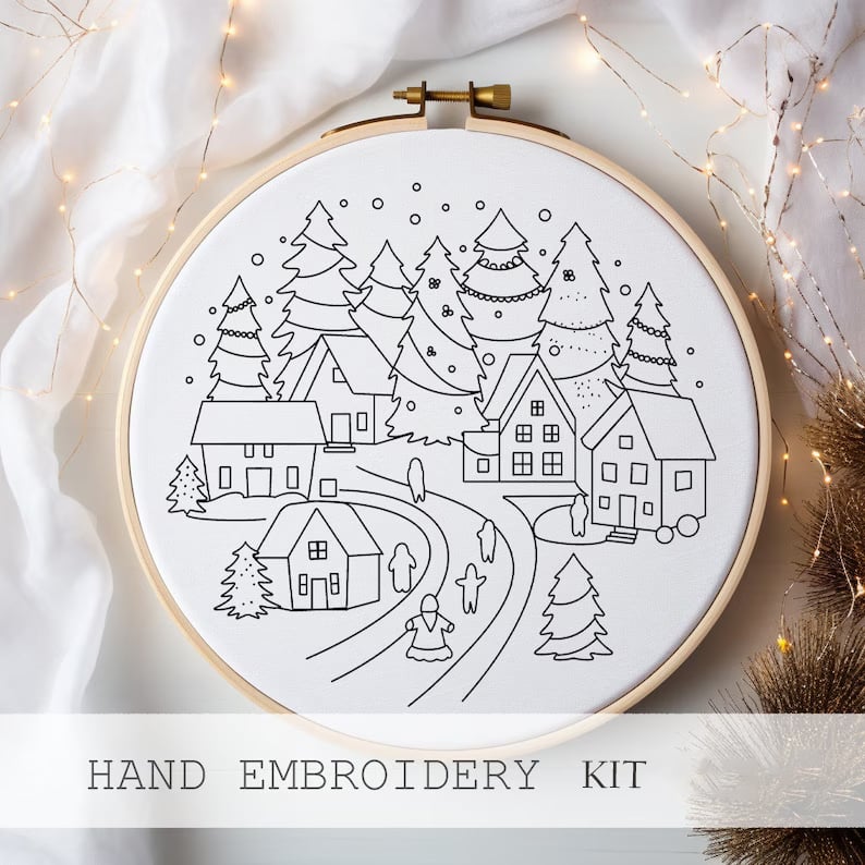 BowLift | Christmas Embroidery KIT