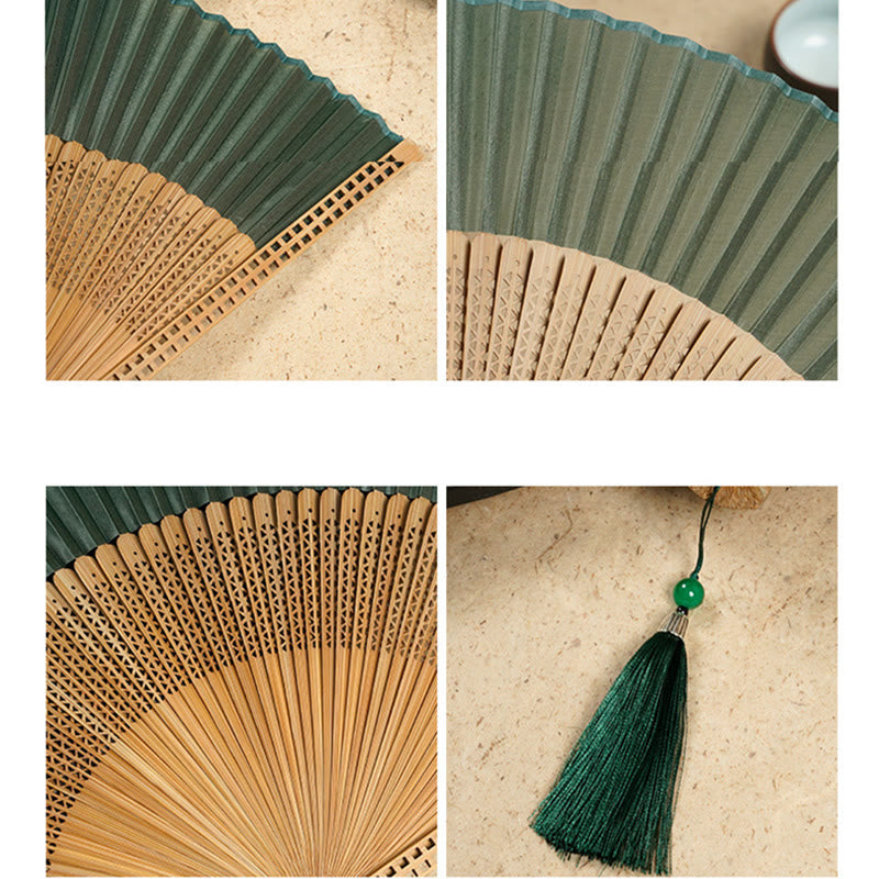 BowLift | Hand fan made of bamboo silk