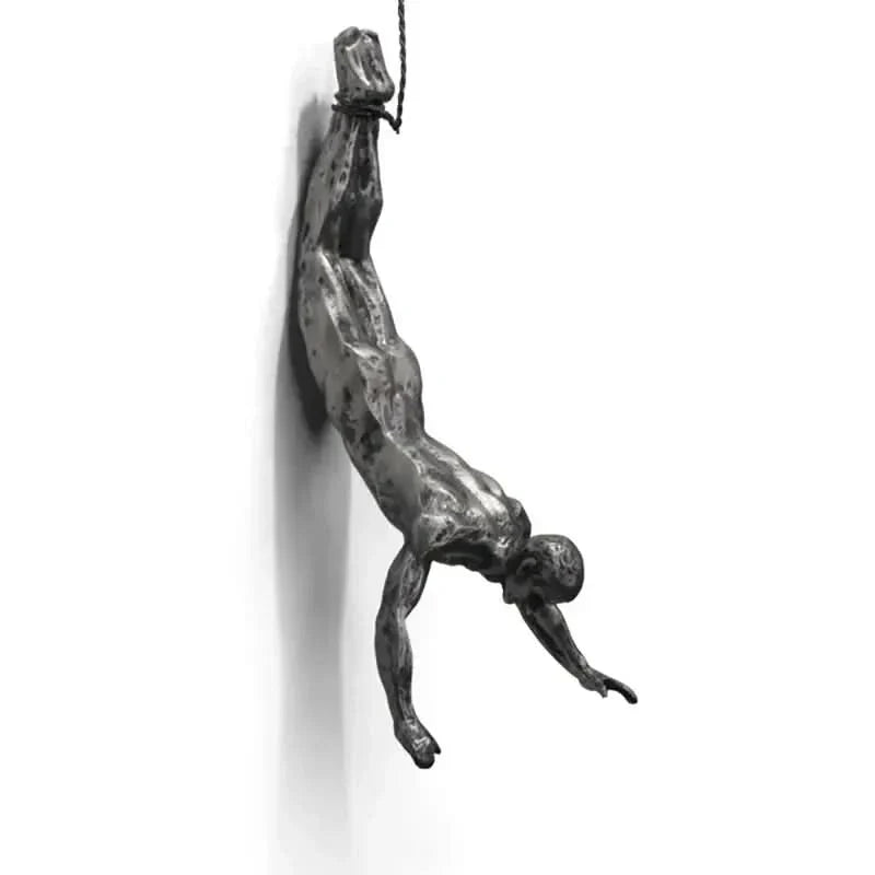 BowLift | Climbing Man Wall Art Set of 3