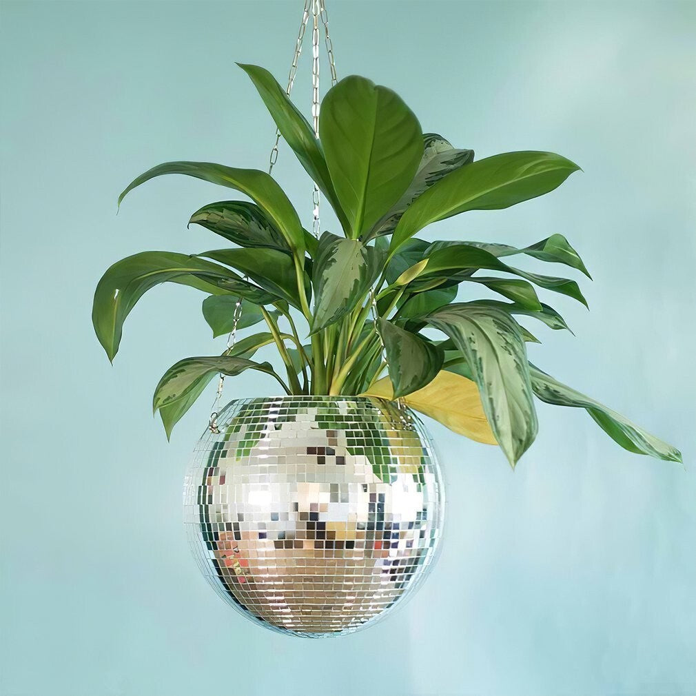 BowLift | Disco Ball Hanging Planter
