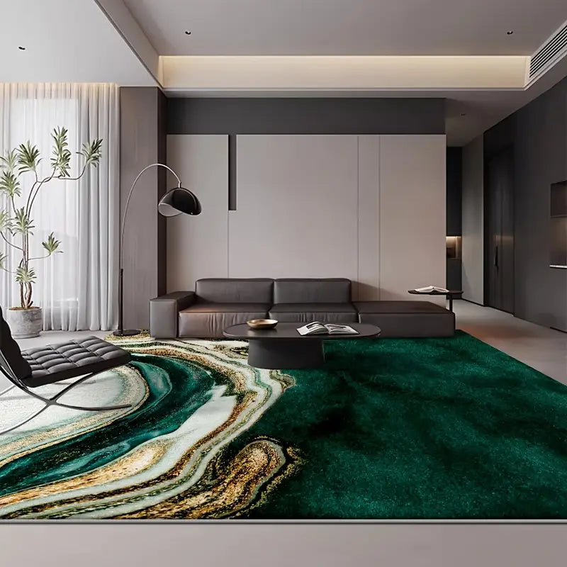 BowLift | Area Rug Modern Abstract Marble Polyester