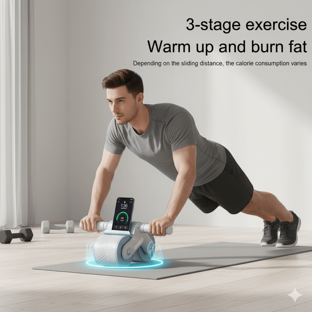 BowLift | ABTRAIN PRO – Automatic Roller with Auto Roll-Back for Core Training