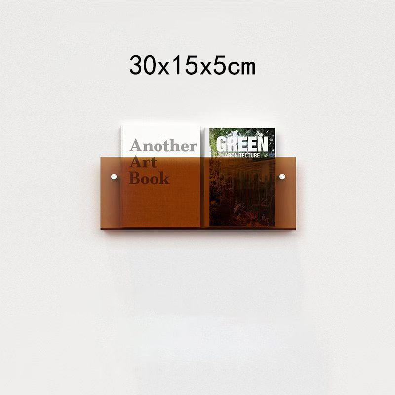 BowLift | Acrylic Wall-mounted 'Floating' Magazine Holder