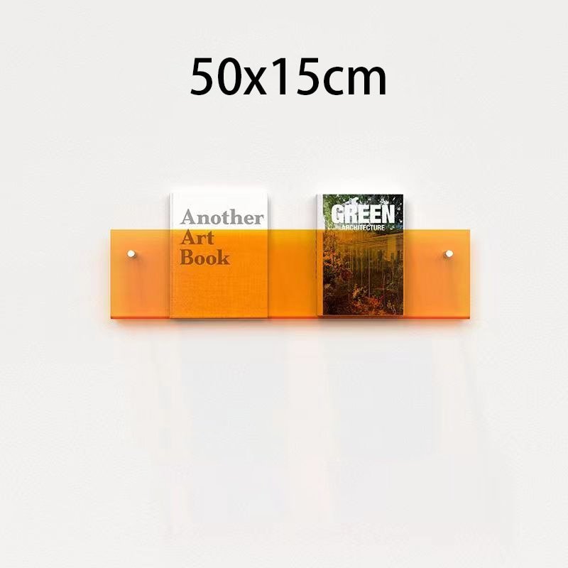 BowLift | Acrylic Wall-mounted 'Floating' Magazine Holder