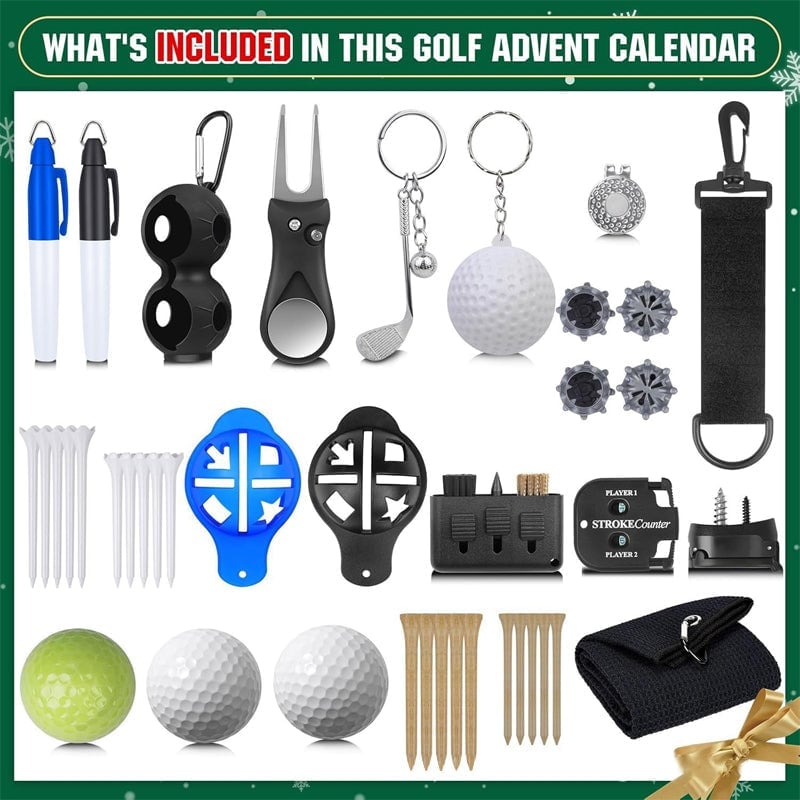 BowLift | Golf Advent Calendar - Christmas Gift for Golfers
