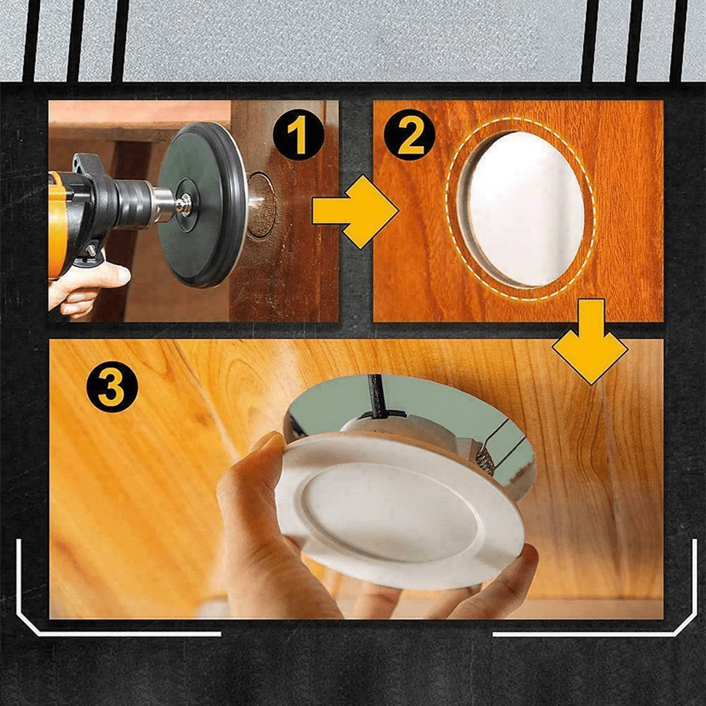 BowLift | DiaMaster Multi – Trident Blade Hole Cutter for Plastic and Aluminum