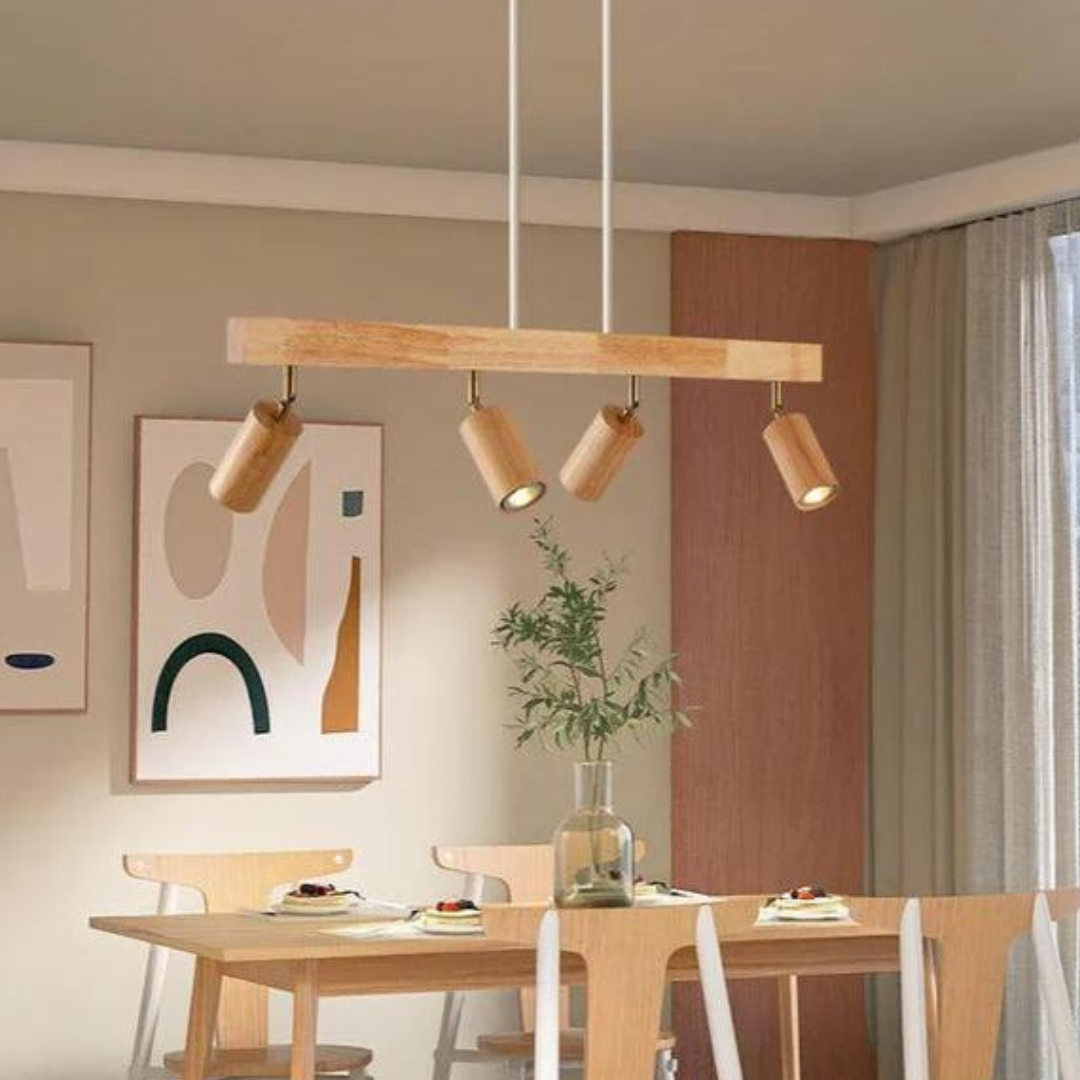 BowLift | Adjustable Wooden Ceiling Spotlight - EcoLux