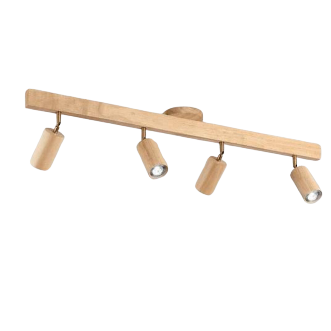 BowLift | Adjustable Wooden Ceiling Spotlight - EcoLux