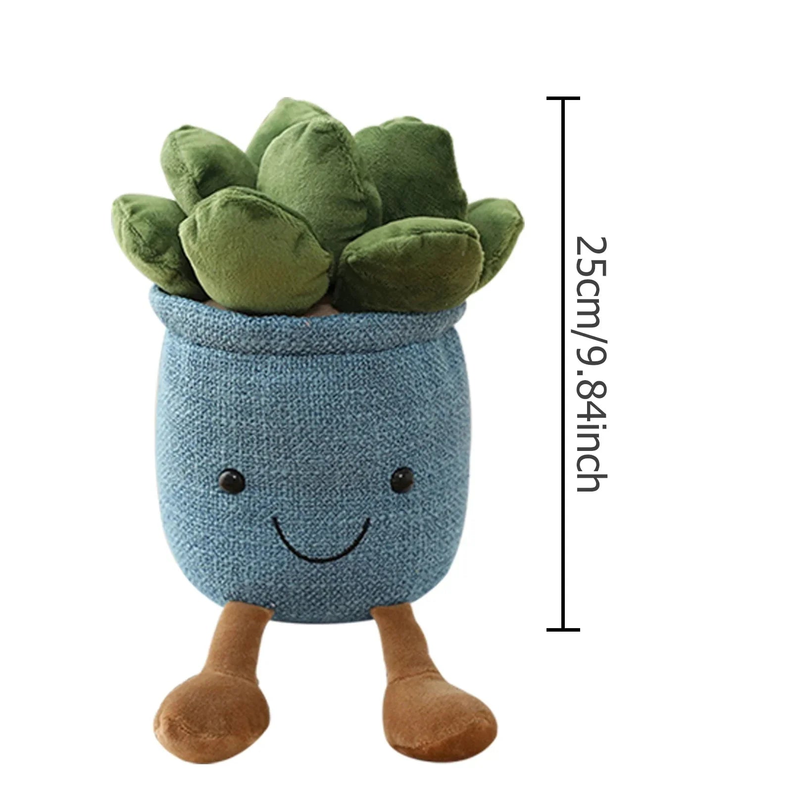 BowLift | Adorable Succulent Plush Cushion: Soft, Cuddly Plant Decoration