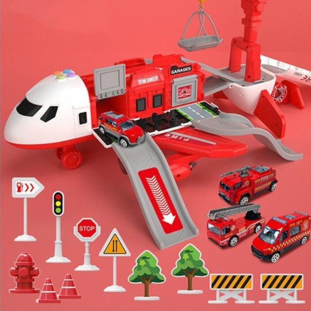 BowLift | ADVENTURE AIRPLANE & VEHICLE SET – Airplane Toy Set for Imaginative Kids
