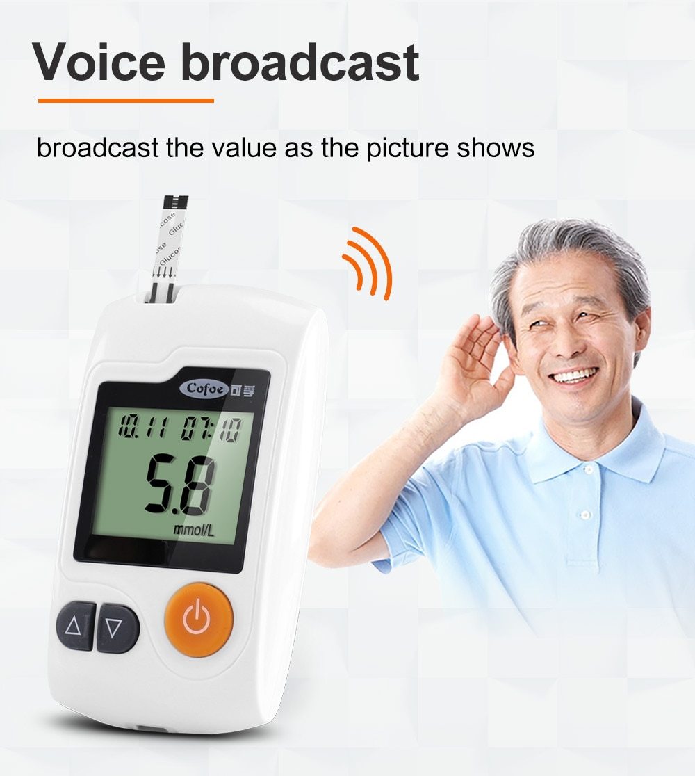 BowLift | Glucometer - Blood Glucose Meter 100 Stips