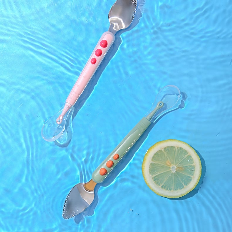 BowLift | Baby Double Head Scraping Fruit Spoon