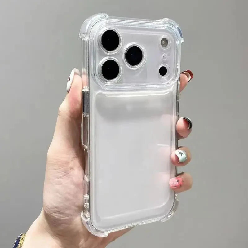 BowLift | AeroGuard – Shockproof Transparent Bumper Case for iPhone 11-17