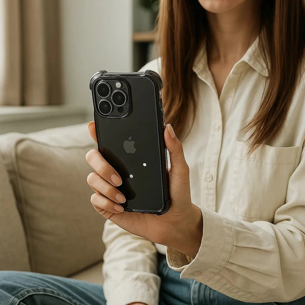 BowLift | AeroGuard – Shockproof Transparent Bumper Case for iPhone 11-17