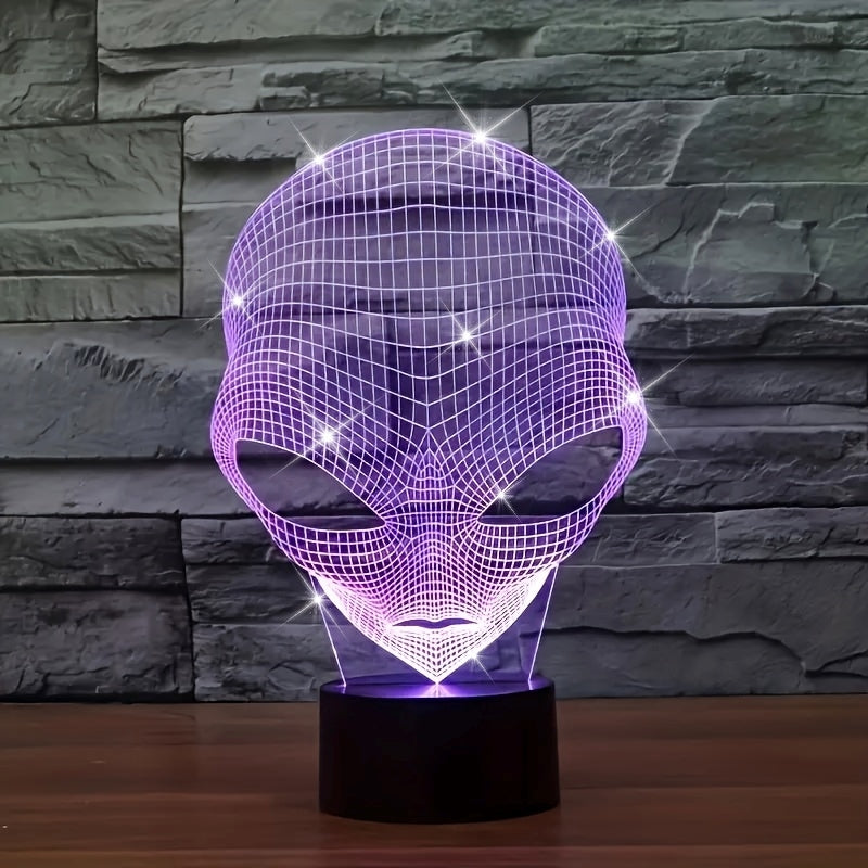 BowLift | AstroLight – 3D-alien lamp with LED color lighting and touch control