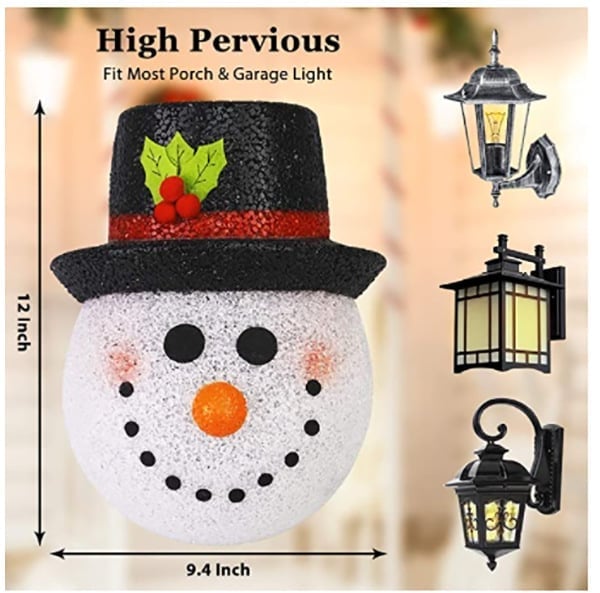 BowLift | Snowman Porch Light Covers