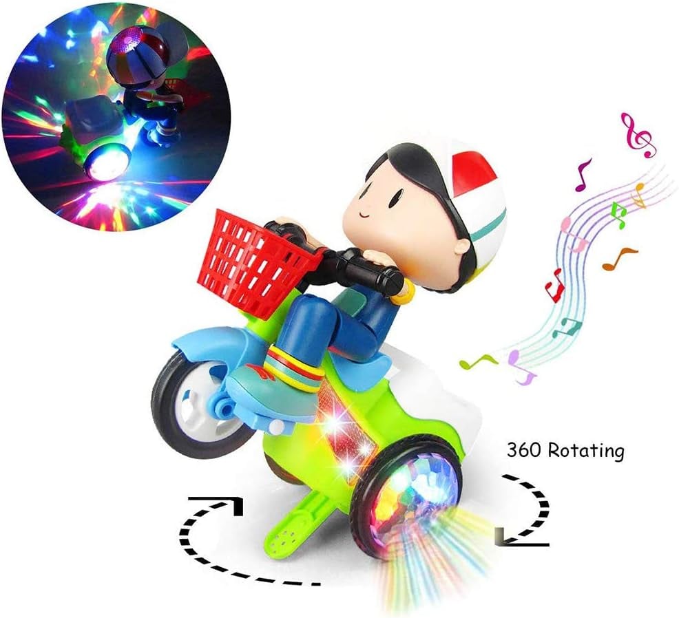 BowLift | Stunt Spin Dance Electric Tricycle Toy