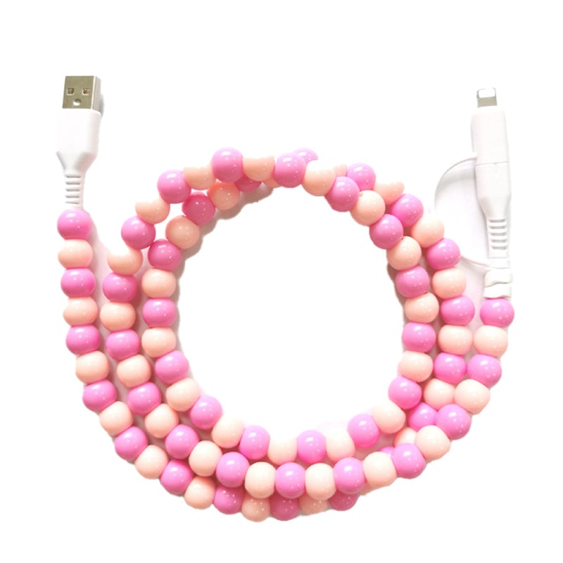 BowLift | Creative Beaded 2-in-1 Data Cable