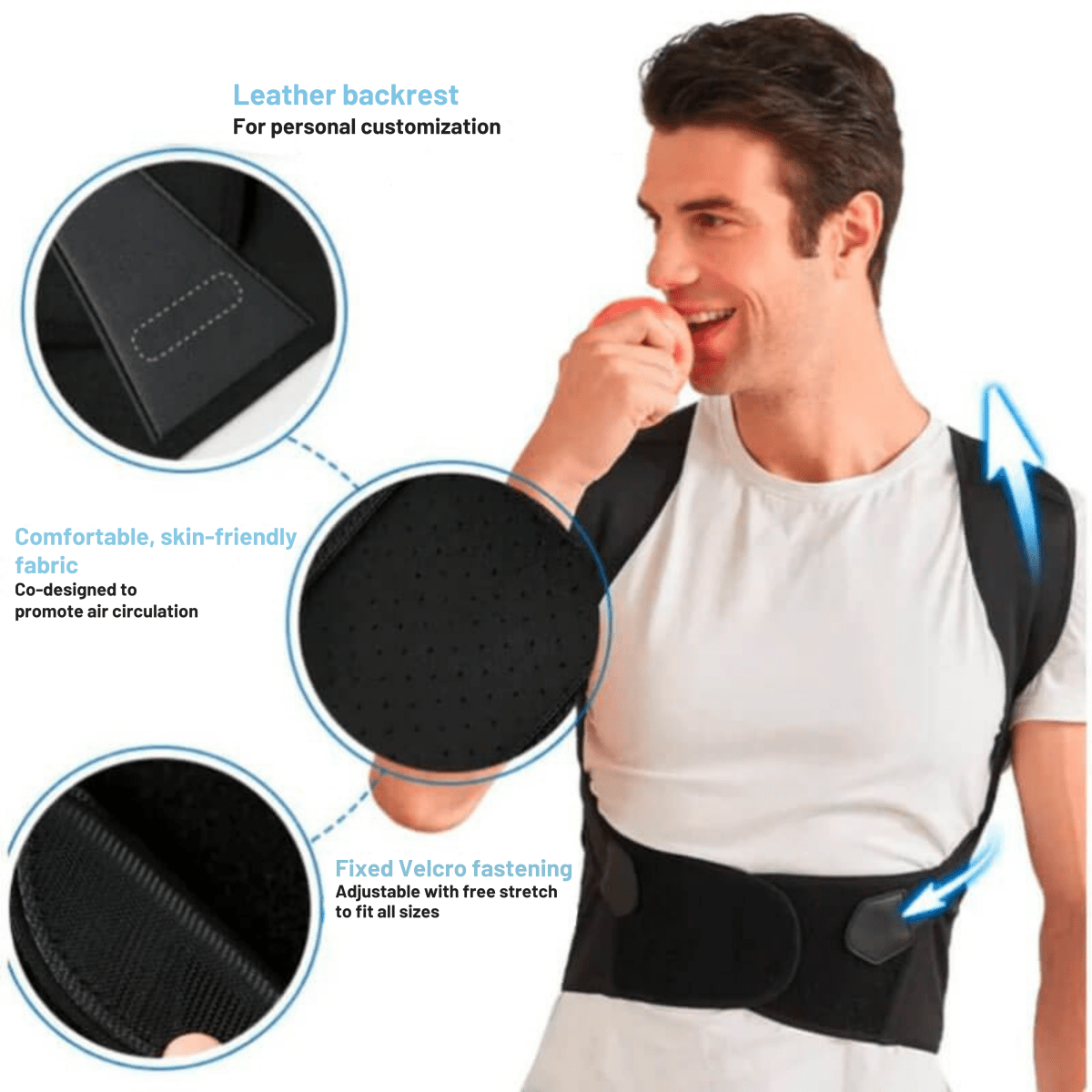 BowLift | ALIGNORA – Ergonomic Posture Corrector for Back Pain Relief