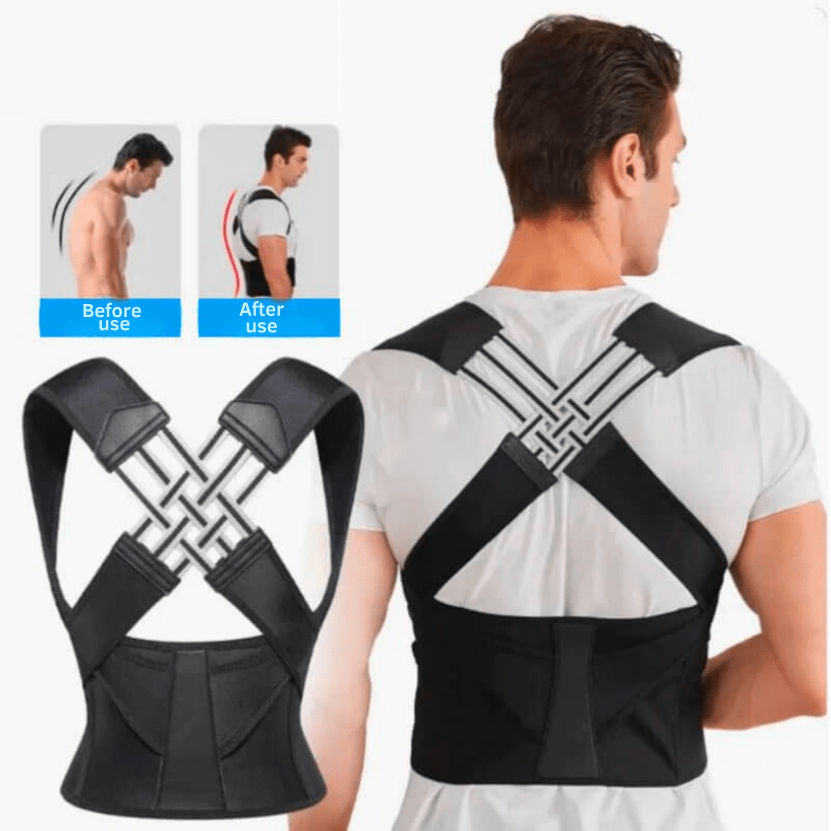 BowLift | ALIGNORA – Ergonomic Posture Corrector for Back Pain Relief