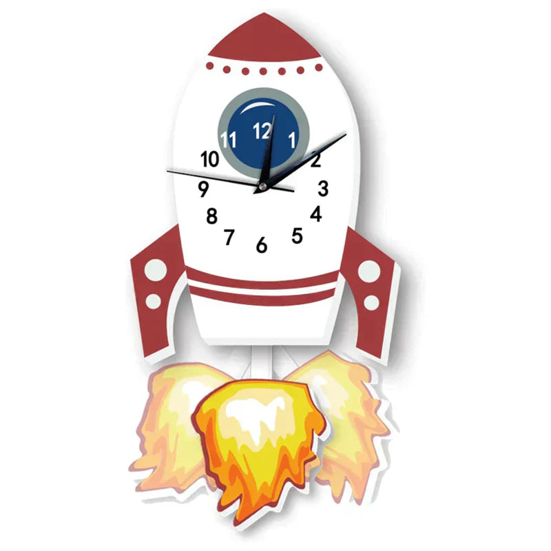 BowLift | Wall Clock - ZooTime - Cute Animal Design - Perfect for Children's Room