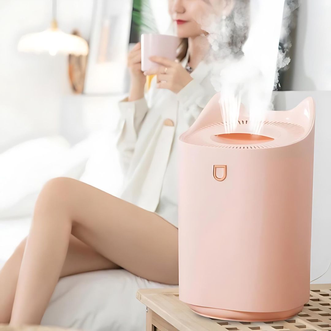 BowLift | 3000ml Ultrasonic Humidifier with Mist Technology for Respiratory Relief & Comfortable Living Spaces