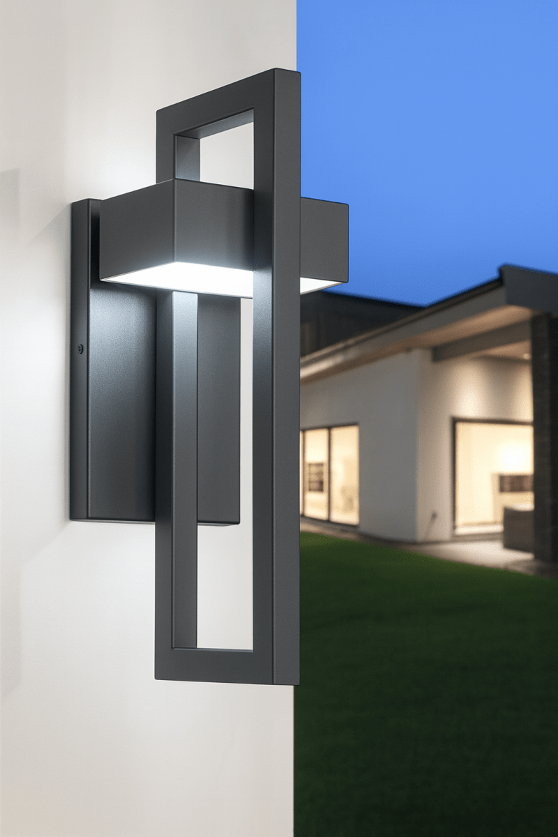 BowLift | ARCORA – Modern Outdoor Wall Lamp with LED & Weather Protection