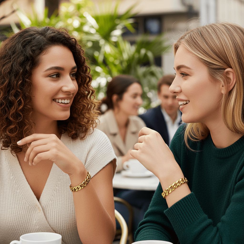 BowLift | Armored CHAIN BRACELET – Adjustable Stainless Steel Punk-Inspired Elegance