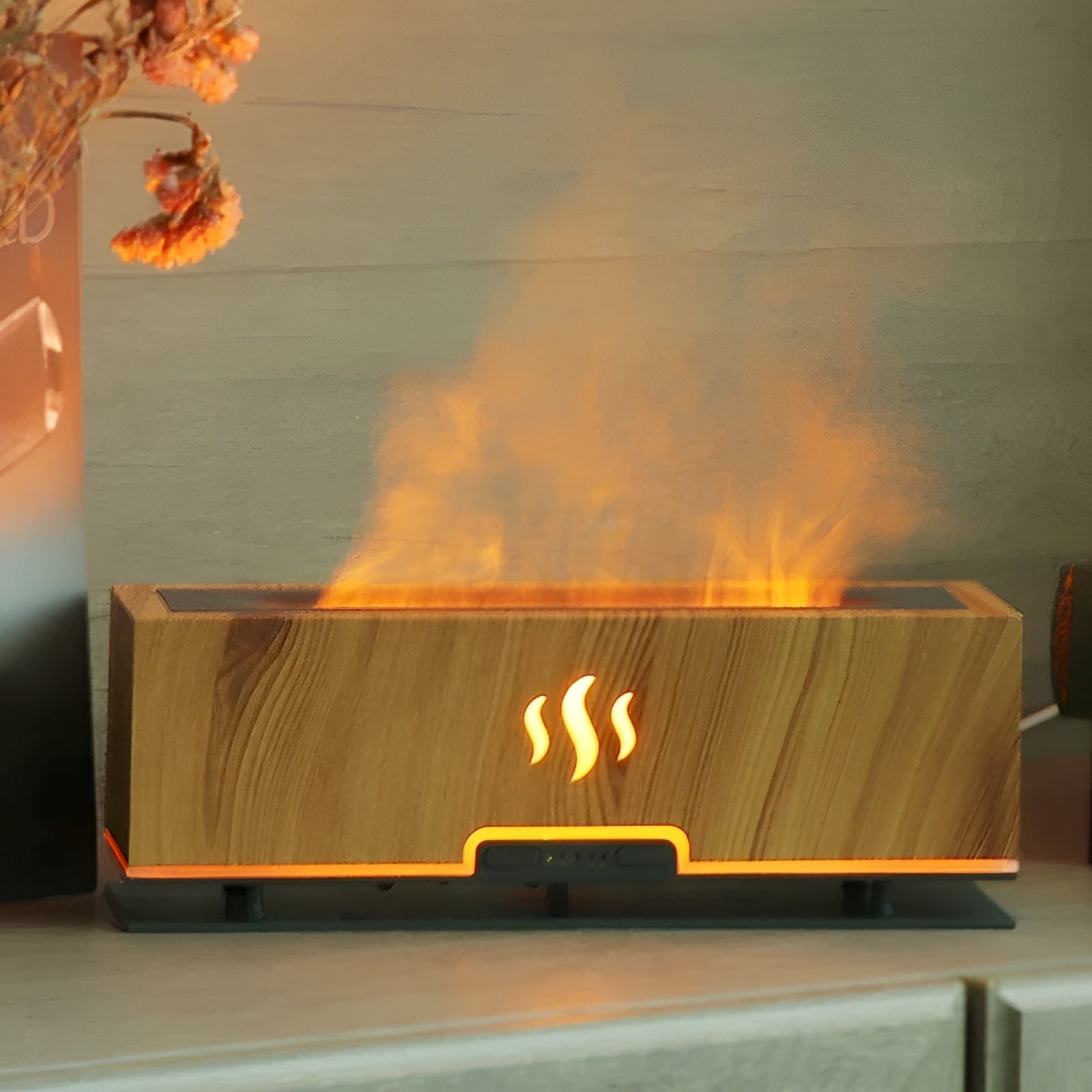 BowLift | AtmosphereMist 3-in-1 Humidifier with Flame Light and Aroma
