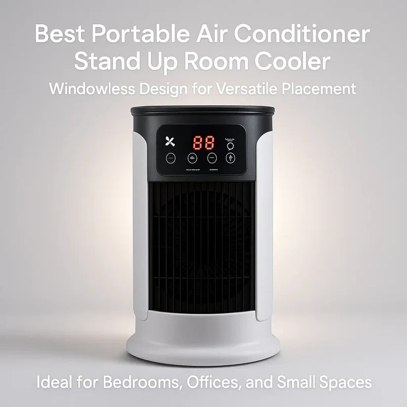 BowLift | Portable Air Conditioner | Windowless, Energy Efficient & Ideal for Home Office and Dormitory Use