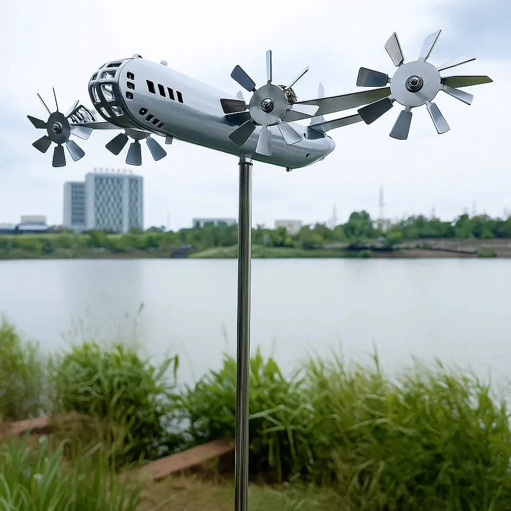 BowLift | B-29 Metal Wind Chime with Mounting – weatherproof