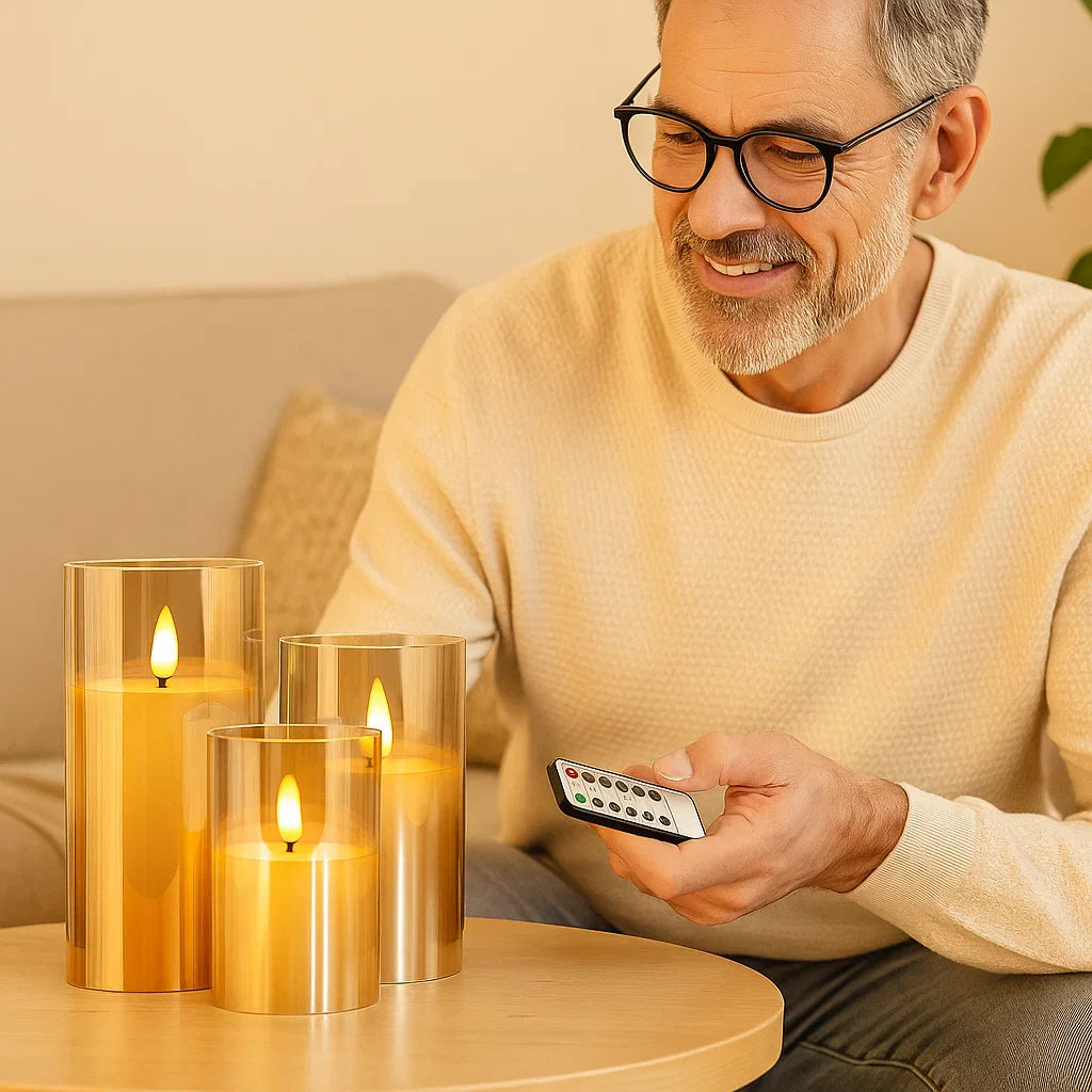 BowLift | Flameless LED Candles with Remote Control