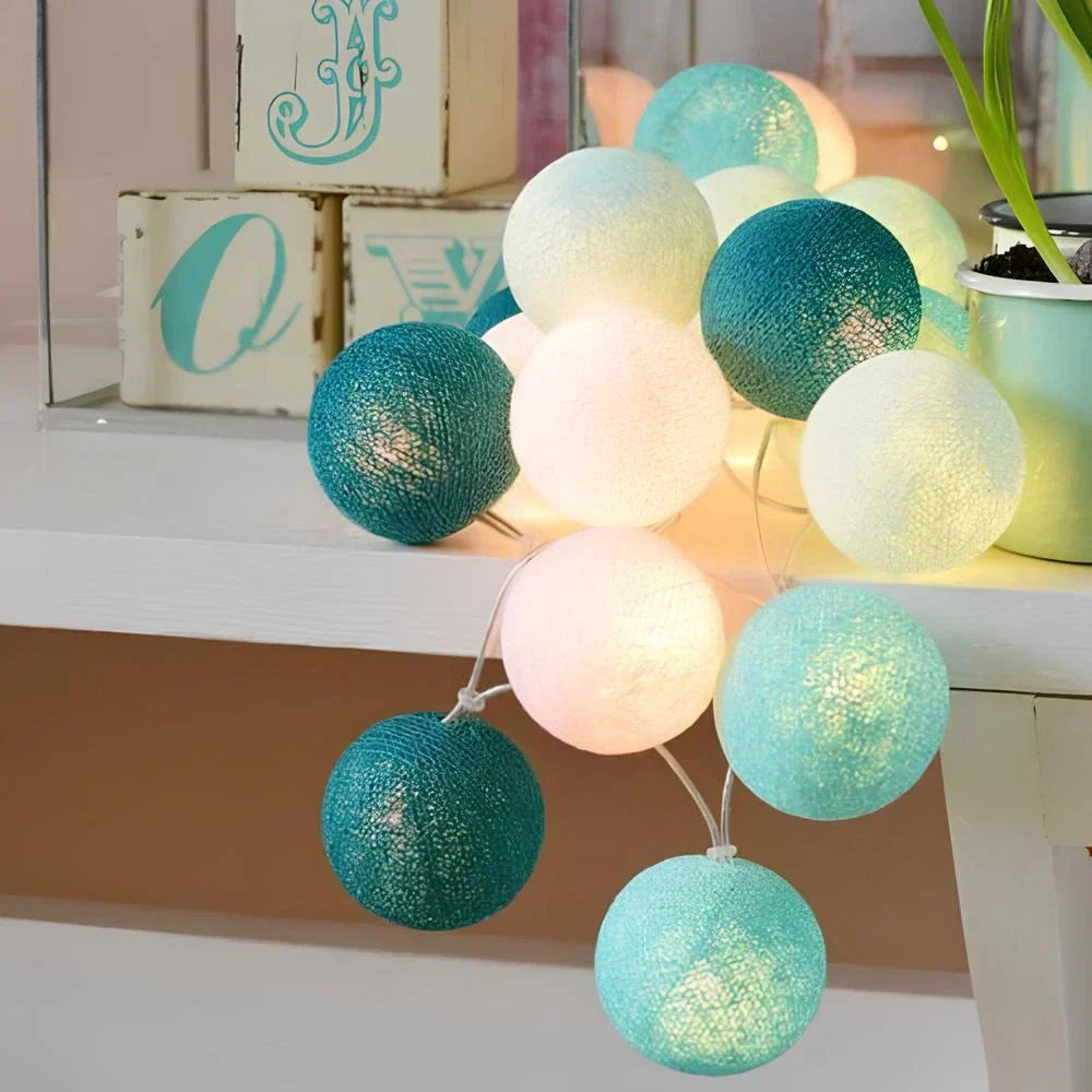 BowLift | Atmospheric Ball String Lights - LumaBreeze