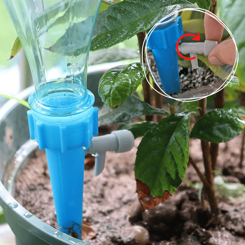 BowLift | GrowSmart Spike – Adjustable Automatic Watering System with Bottle Recycle Feature