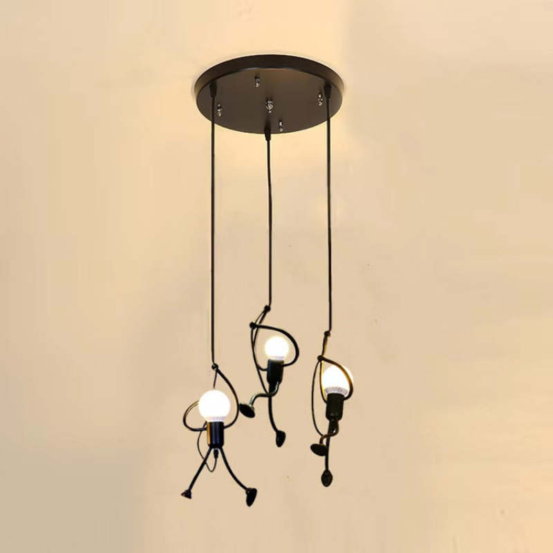 BowLift | Retro Iron Man Pendant Light