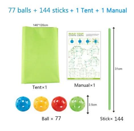 BowLift | Creative tent for playful learning and building