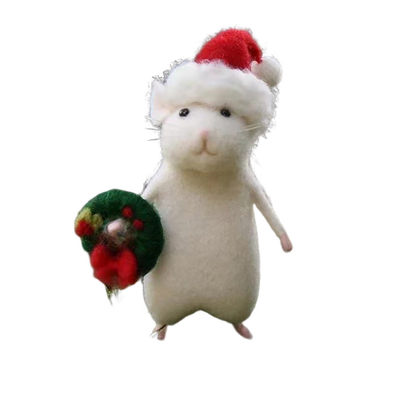 BowLift | Cute Felt Mouse Ornament