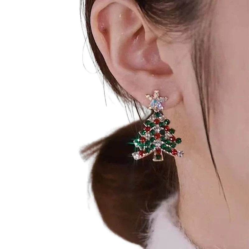 BowLift | Christmas Tree Stud Earrings