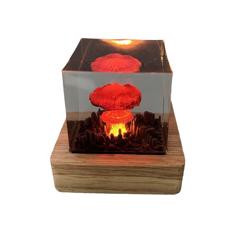 BowLift | Resin lamp with explosive bombs