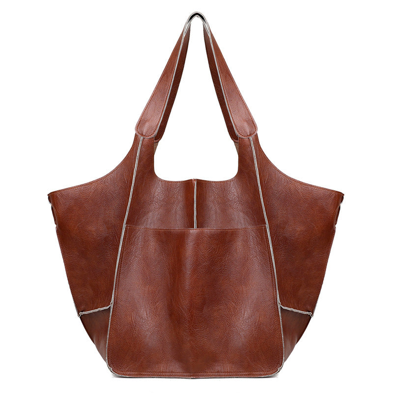 BowLift | Oversized leather weekend handbags for women