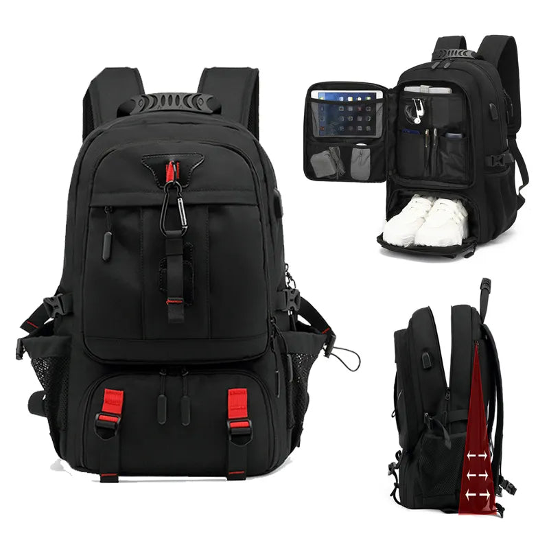 BowLift | Backpack with USB connection and Large Capacity (50-80L) - UrbanTrail
