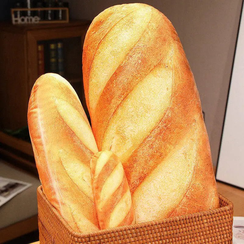 BowLift | BAGUETTINA – Plush French Bread Pillow for Cozy Comfort
